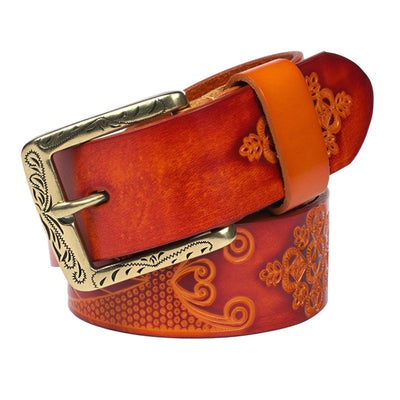 Unisex Belt With Ethnic Motifs - Model Alaa