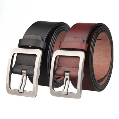 Belt Leather Buckle Ajouree For Men Model Laurin by Zictor