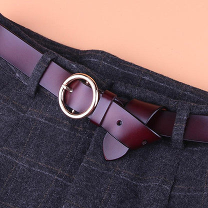 Belt Leather For Women Model Quinne by Zictor