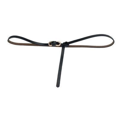 Belt in leather to nouer model CKendrixe - Zictor