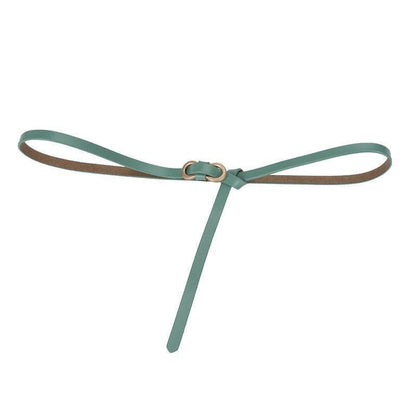 Belt in leather to nouer model CKendrixe - Zictor