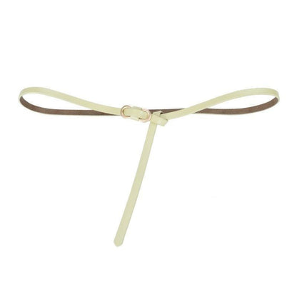 Belt in leather to nouer model CKendrixe - Zictor