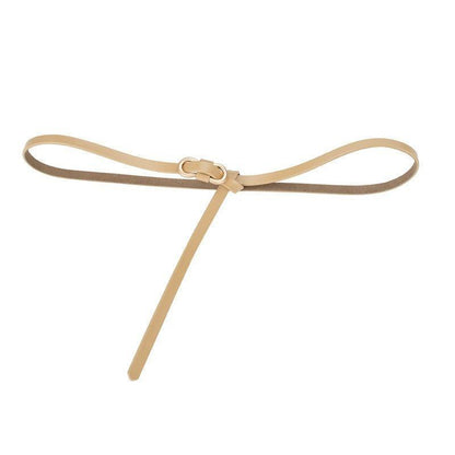 Belt in leather to nouer model CKendrixe - Zictor