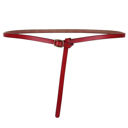 Belt in leather to nouer model Matis - Zictor