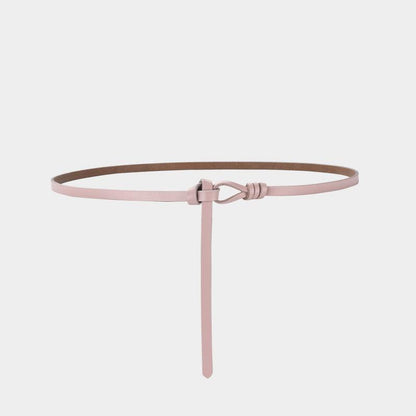 Belt in leather to nouer model Nile - Zictor