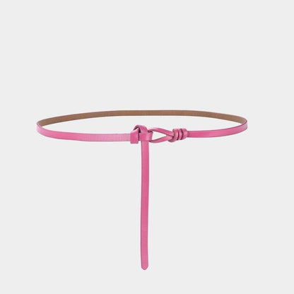 Belt in leather to nouer model Nile - Zictor