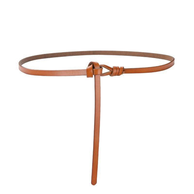 Knotted Belt With Smooth Strap - Model Nile