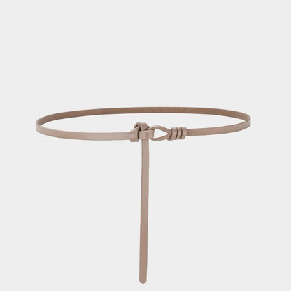 Belt in leather to nouer model Nile - Zictor