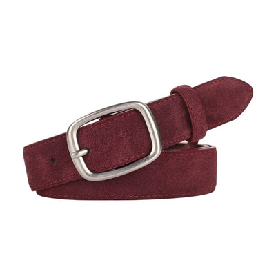 Suede Belt With Versatile Look - Model Gene