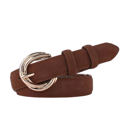 Suede Belt In Pure Style - Model Kase