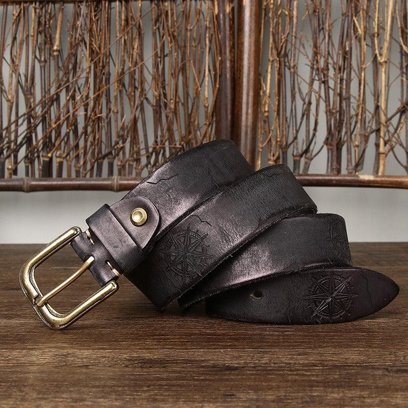 Belt Leather For Men Model Lou by Zictor