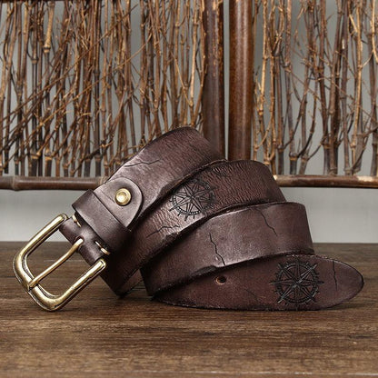 Belt Leather For Men Model Lou by Zictor