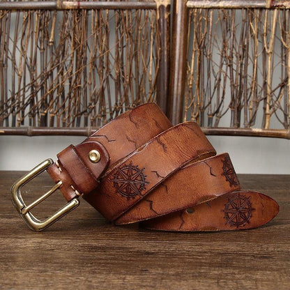 Belt Leather For Men Model Lou by Zictor