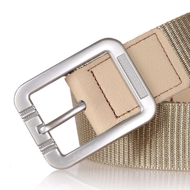 Belt Canvas For Men Model Clover by Zictor
