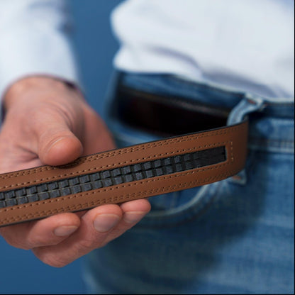 Belt Costume In Leather For Men Model Paiton by Zictor