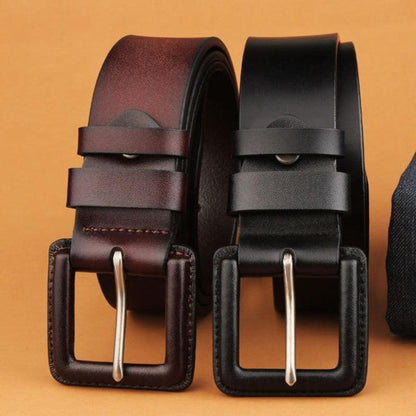 Belt Leather Anti Allergie For Men Model Ryleigh by Zictor