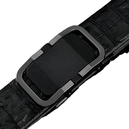 Belt Aspect Crocodile Buckle Automatic For Men Model Shayne by Zictor