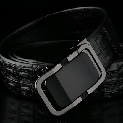 Belt Aspect Crocodile Buckle Automatic For Men Model Shayne by Zictor