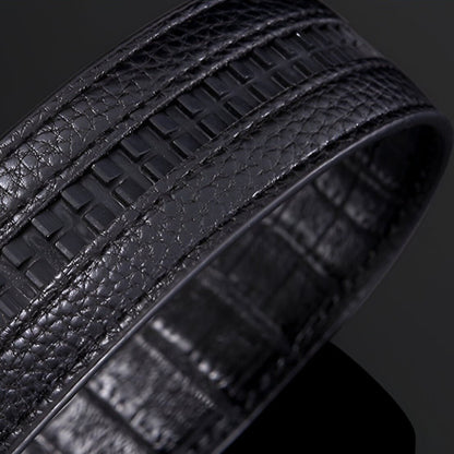 Belt Aspect Crocodile Buckle Crocodile For Men Model Charley by Zictor