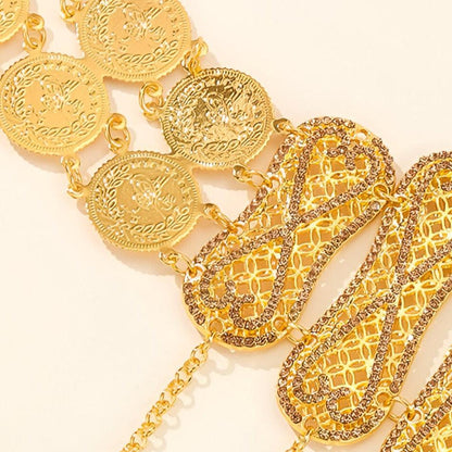 Belt Golden TO Motifs Geometriques And Originaux Model Kaseee by Zictor