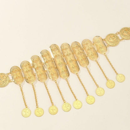 Belt Golden TO Motifs Papillons Model Ariele by Zictor