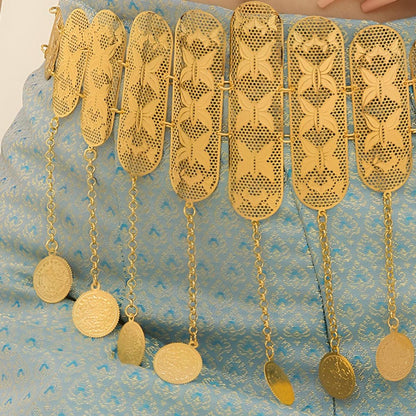 Belt Golden TO Motifs Papillons Model Ariele by Zictor