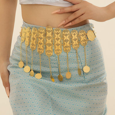 Golden Belt Butterfly Patterns Crochet Clasp - Model Ariele