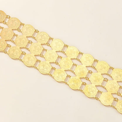 Belt Golden Triple Chaine Model Hadar by Zictor