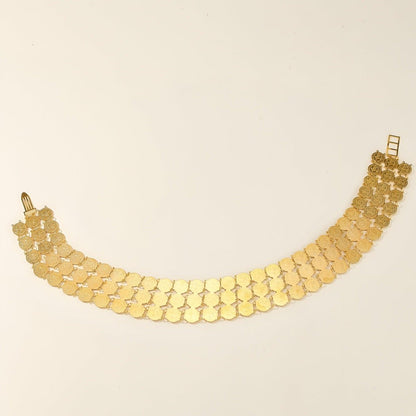 Belt Golden Triple Chaine Model Hadar by Zictor
