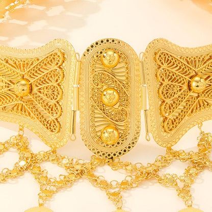 Belt Golden With Pendentifs Qui Sentrelacent Model Arley by Zictor
