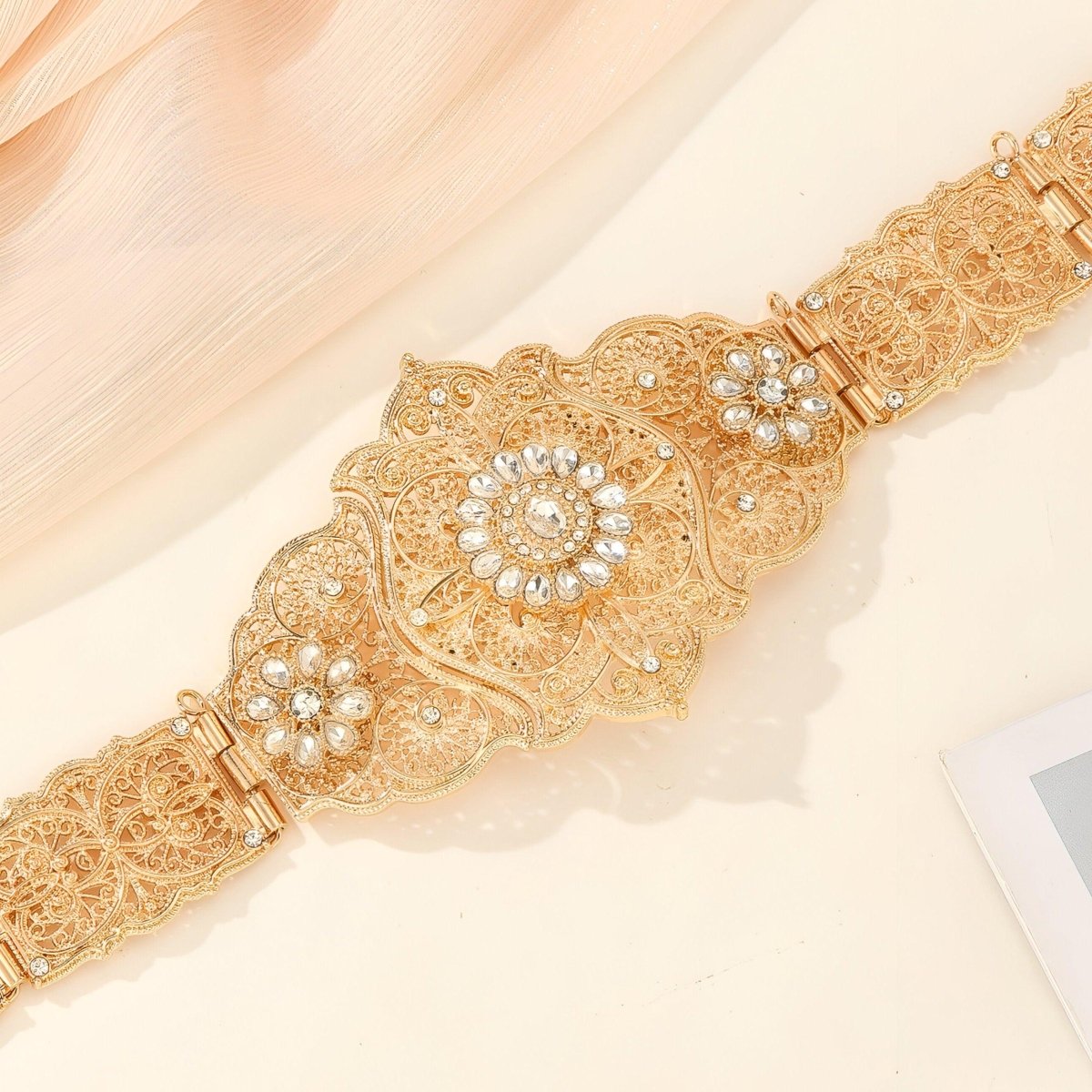 Belt TO Motifs Fleur Of Diamant Model Jodi by Zictor