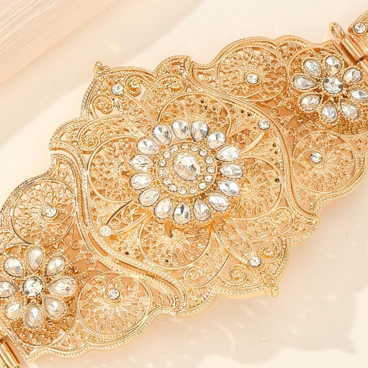 Belt TO Motifs Fleur Of Diamant Model Jodi by Zictor
