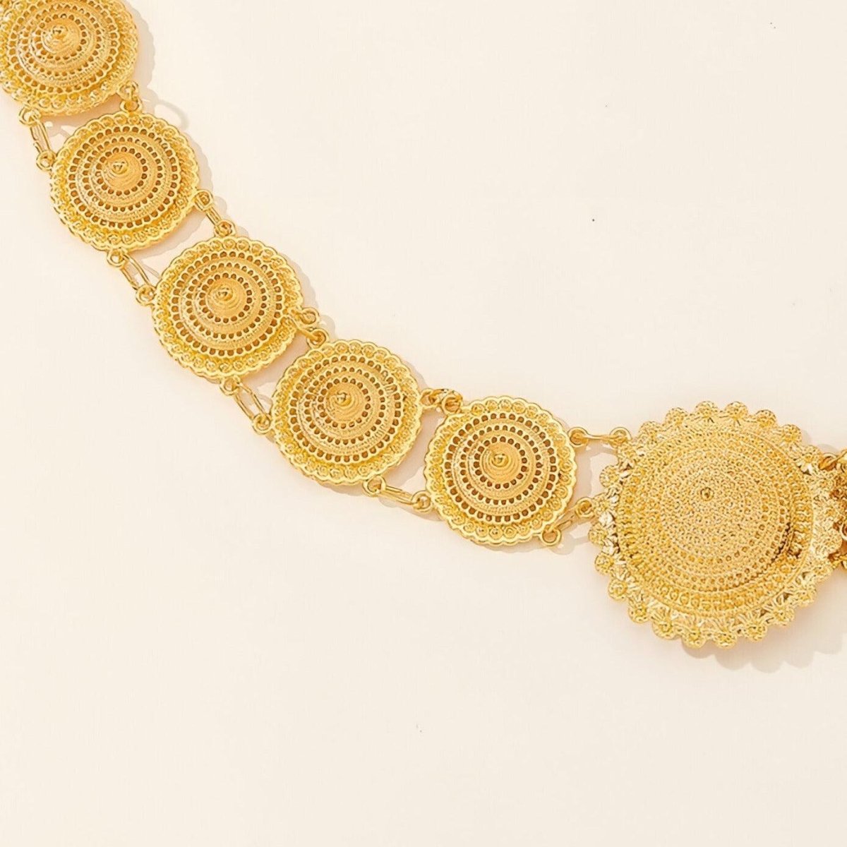 Belt With Assemblage Danneaux Model Khari by Zictor