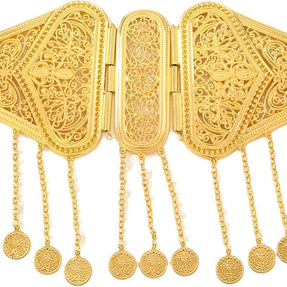 Belt With Pendentifs And Medaillons TO Motifs Model Aki by Zictor
