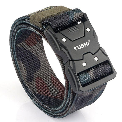 Nylon Tactical Belt With Tushi Buckle - Model Jamie