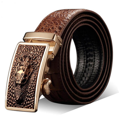 Belt of costume crocMadisyn for men, model Avery - Zictor