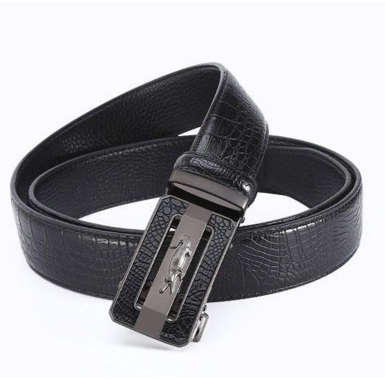 Belt Costume In Leather Crocodile For Men Model Ellison by Zictor