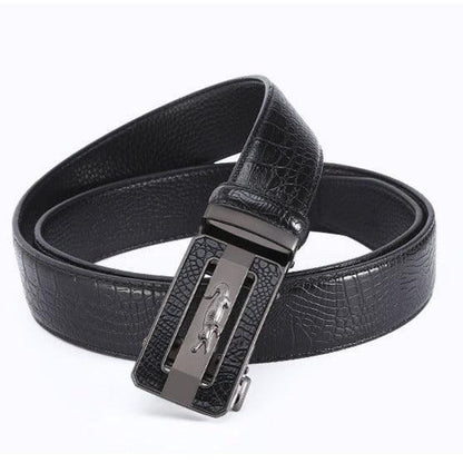 Belt Costume In Leather Crocodile For Men Model Ellison by Zictor