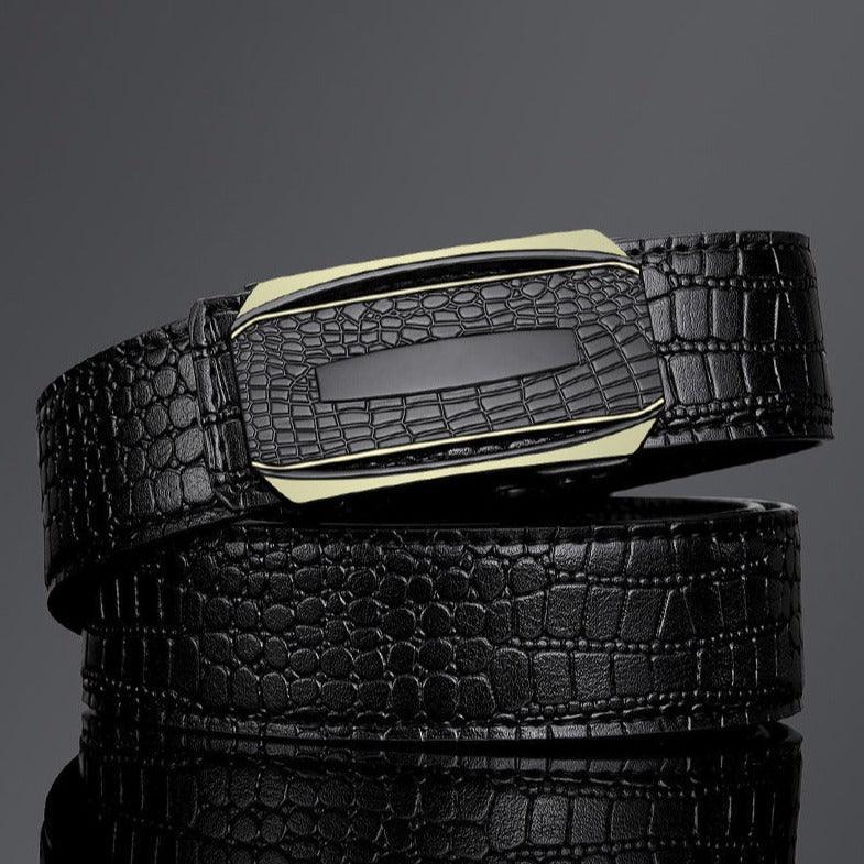 Belt Costume Crocodile For Men Model Garnet by Zictor