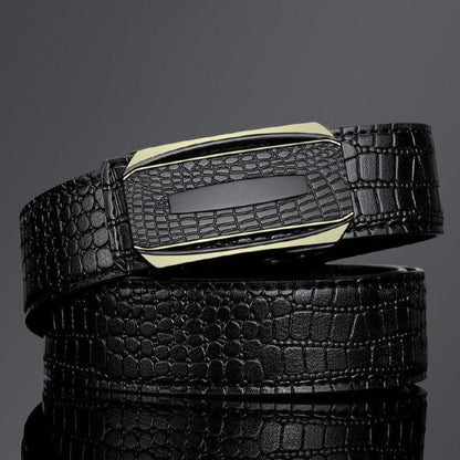 Belt Costume Crocodile For Men Model Garnet by Zictor