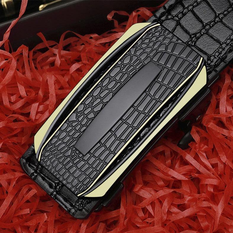 Belt Costume Crocodile For Men Model Garnet by Zictor