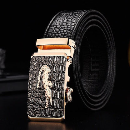 Belt of costume crocMadisyn for men, model Kyrie - Zictor