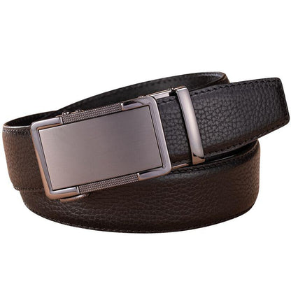 Belt of costume in leather, buckle auBerkeRayyanyatique, for Men, model VCaltino - Zictor