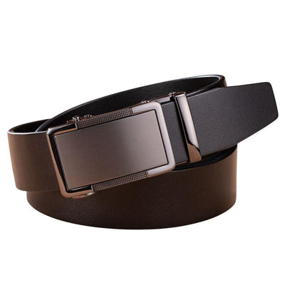 Men's Belt With Automatic Buckle - Model Rowanu