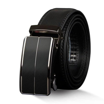Belt Black Automatic Rect Buckle - Model Ekin
