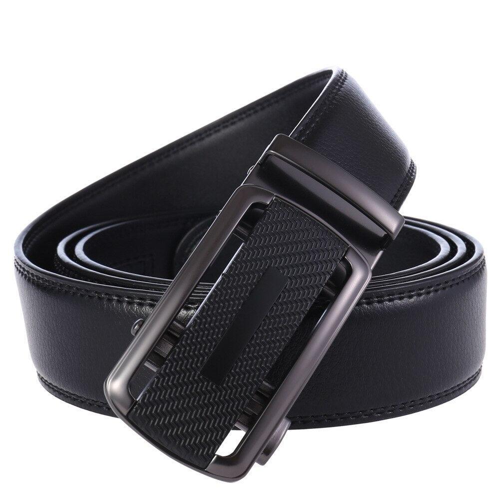 Belt Leather Veritable For Men Buckle Automatic Haute Qualite Luxury Styliste Sangle Mode Nouveaux Accessoires For Vetements Kori by Zictor