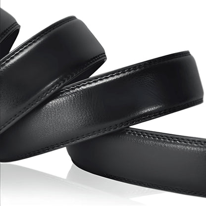 Belt Leather Veritable For Men Buckle Automatic Haute Qualite Luxury Styliste Sangle Mode Nouveaux Accessoires For Vetements Kori by Zictor