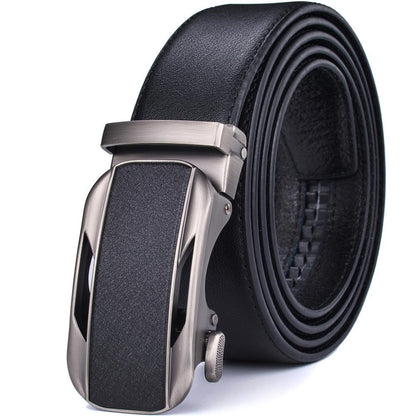 Belt of costume in leather for men, model MakHarley - Zictor