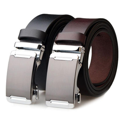 Belt Costume In Leather For Men TO Buckle Automatic Model Sydneee by Zictor
