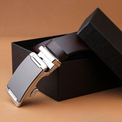 Belt Costume In Leather For Men TO Buckle Automatic Model Sydneee by Zictor